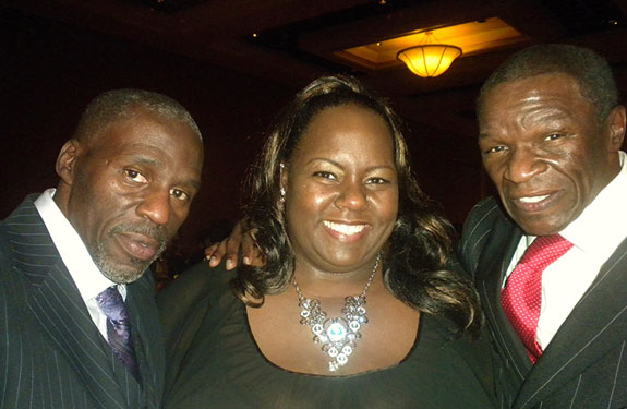 Boxing Trainers Roger Mayweather and Floyd Mayweather Sr.